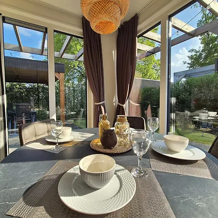 Nyaraló Luxe Natuurhuis 'veluwe De Bosvogel' Ermelo